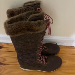Women's Salomon Brown Winter Boots